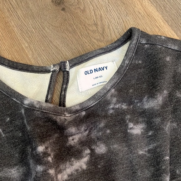 Black tie-dye Romper - Picture 3 of 4